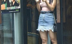 接了一个又大又长的客人